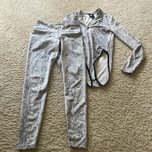 Nike snake print pant set